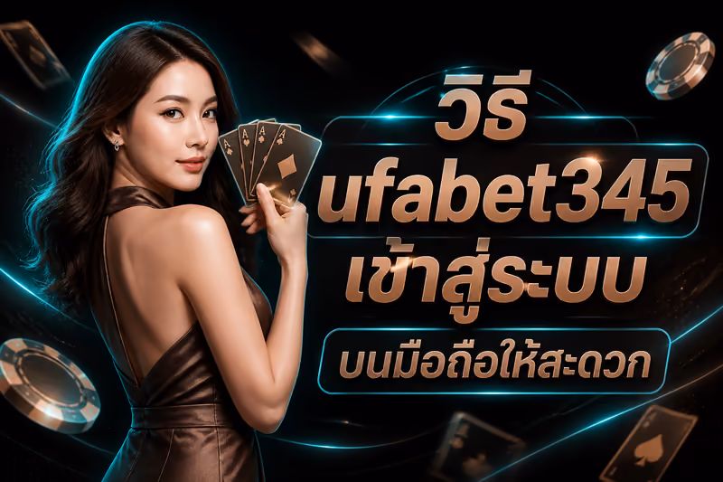 วิธี ufabet345 เข้าสู่ระบบบนมือถือให้สะดวก